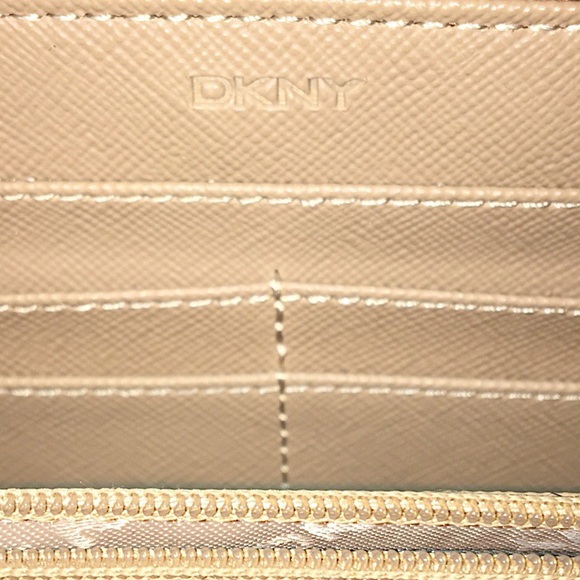 DKNY Saffiano Zip-Around Wallet - Picture 5 of 8